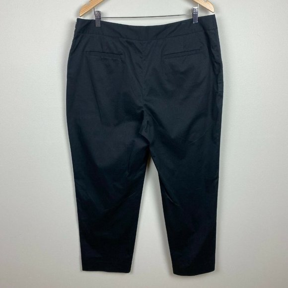 Pendleton Dress Pants 16 Ankle Black Straight Leg Office Career Workwear - Picture 5 of 10